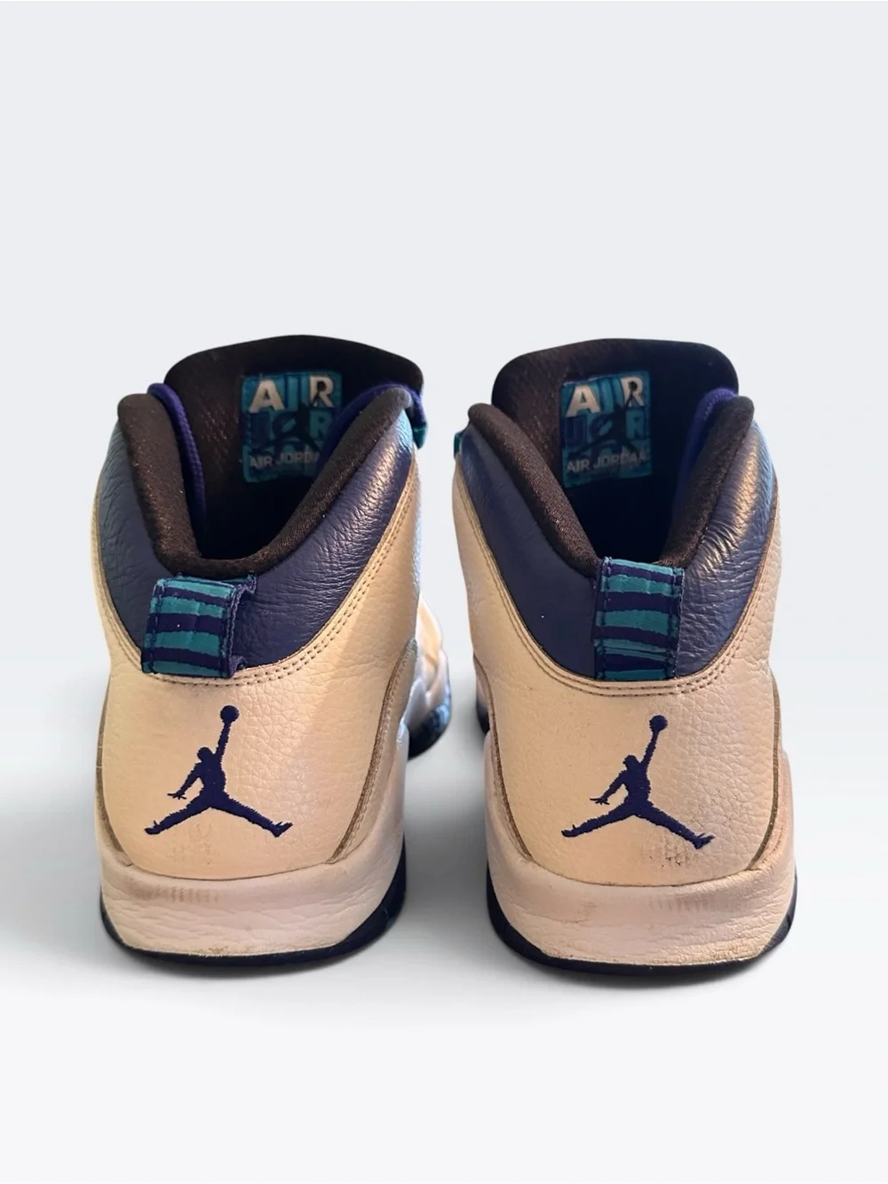 Air Jordan 10 Retro 'Charlotte' (2016) High-Top Sneakers| Size 11.5
